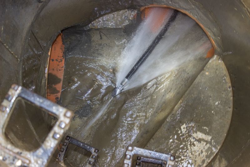 Clogged Sewer Repair detail