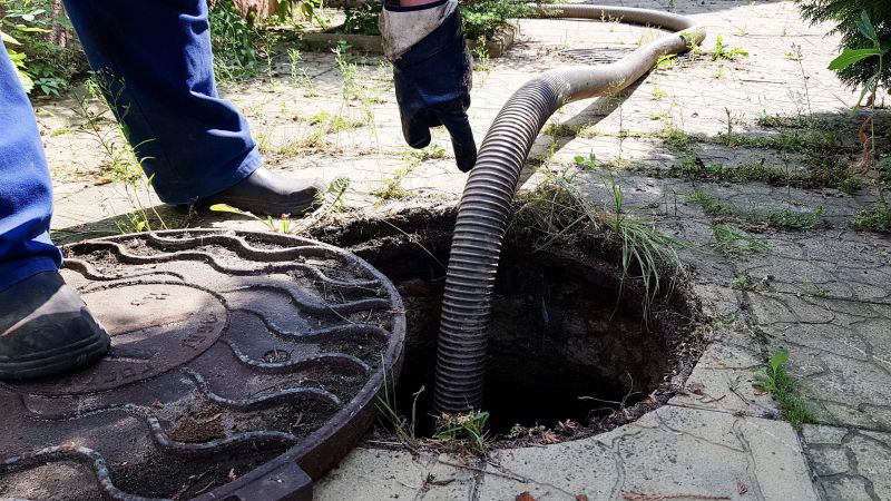 Septic System Maintenance Work