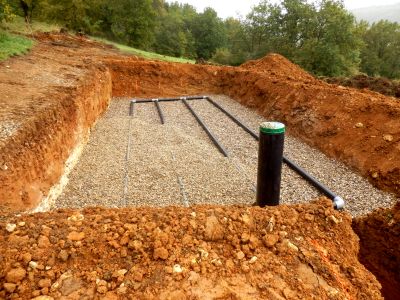Sewage Tank Installation
