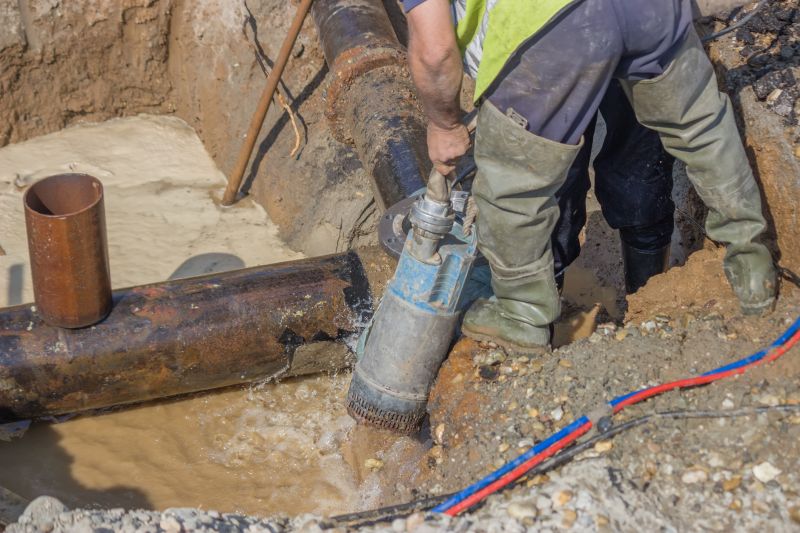 Sewer Pump Installation